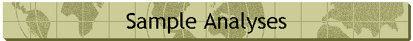 Sample Analyses