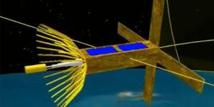 CubeSat Orbiting CAD