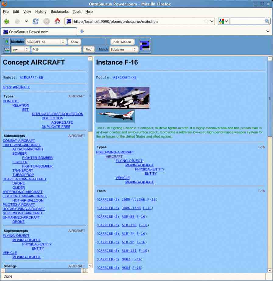 Ontosaurus Screenshot