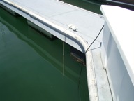 WHOI modem in the water