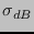 $\sigma _{dB}$
