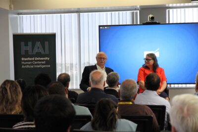 Ray Perrault at the panel event