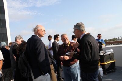 Craig Knoblock chatting with David Balenson