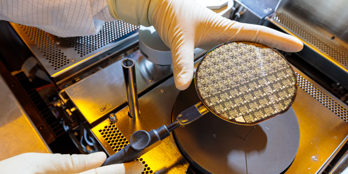 A semiconductor wafer