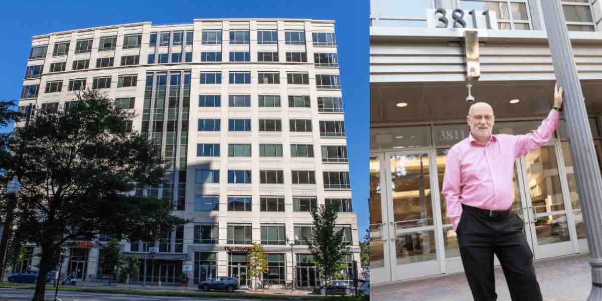 Bob Parker standing at the offices of ISI Arlington